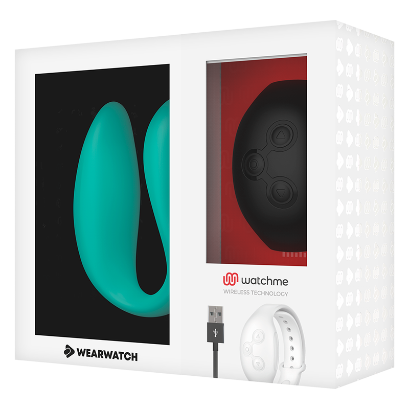 WEARWATCH - VIBRATEUR DOUBLE TECHNOLOGIE WATCHME AIGUE-MARINE / JET – Image 3