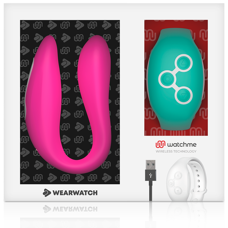 WEARWATCH - VIBRATEUR WATCHME DOUBLE TECHNOLOGIE FUCHSIA / EAU DE MER – Image 3