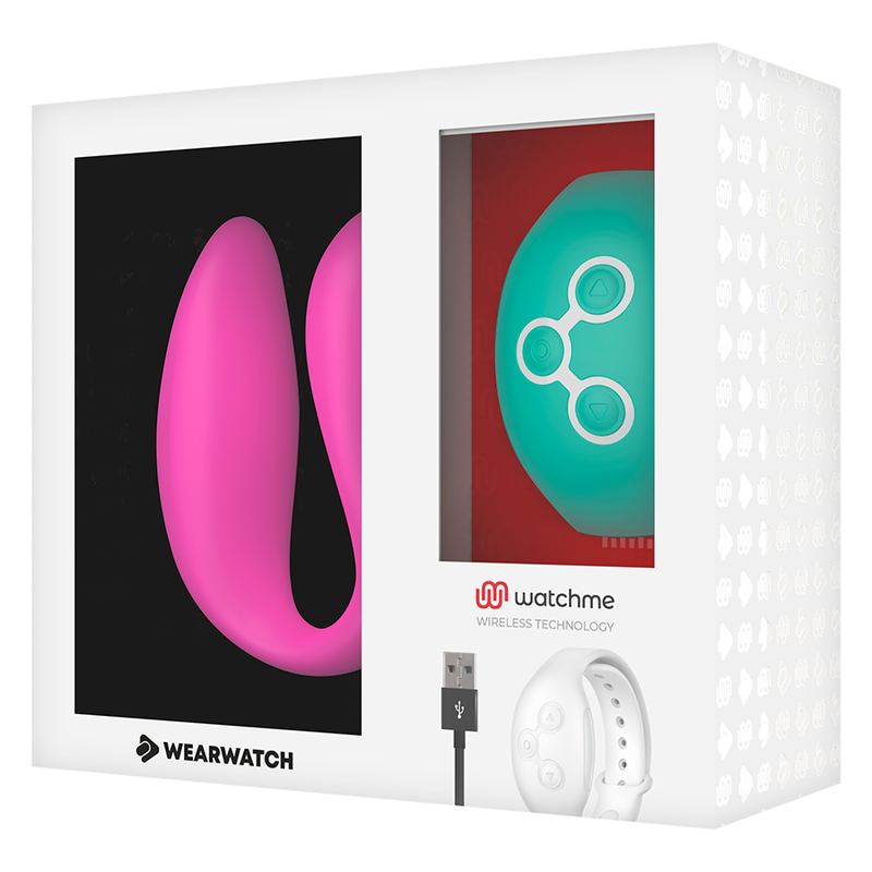 WEARWATCH - VIBRATEUR WATCHME DOUBLE TECHNOLOGIE FUCHSIA / EAU DE MER – Image 2