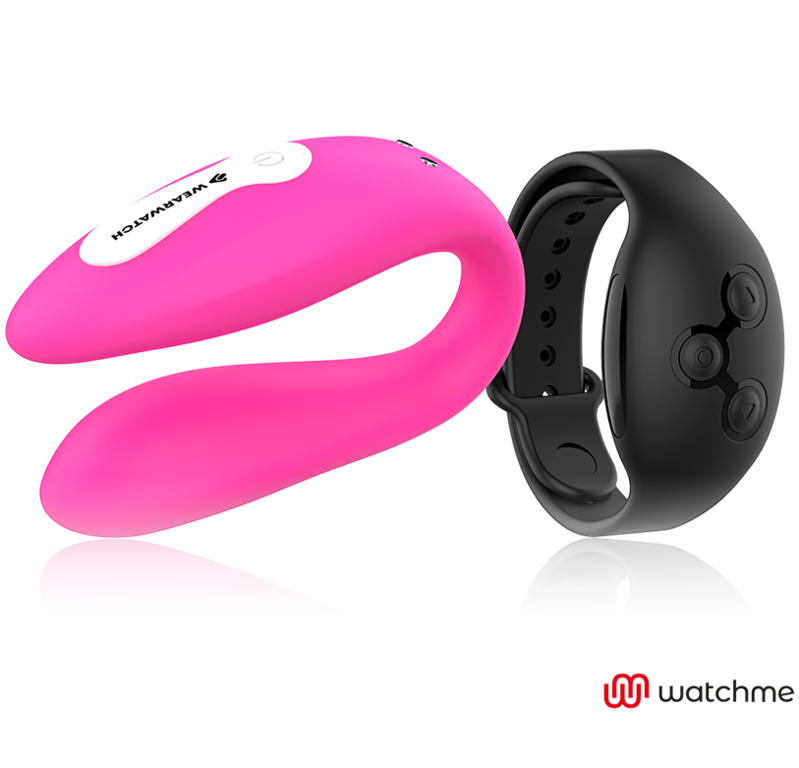 WEARWATCH - VIBRADOR DUAL TECHNOLOGY WATCHME FUCSIA /AZABACHE - Imagen 6
