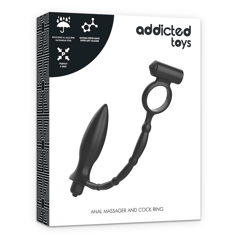 ADDICTED TOYS - PLUG ANAL AVEC ANNEAU VIBRANT – Image 7