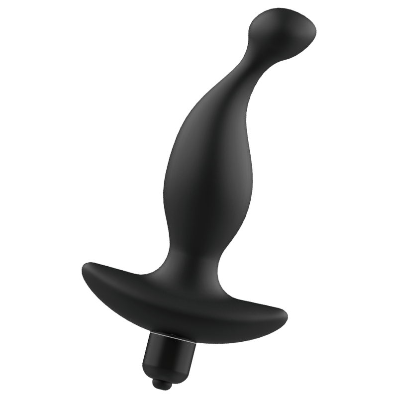 ADDICTED TOYS - MASAJEADOR ANAL CON VIBRACIÓN NEGRO MODELO 1 - Imagen 6