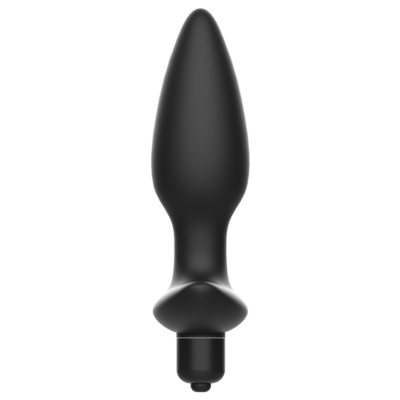 ADDICTED TOYS - MASAJEADOR PLUG ANAL CON VIBRACIÓN NEGRO - Imagen 3