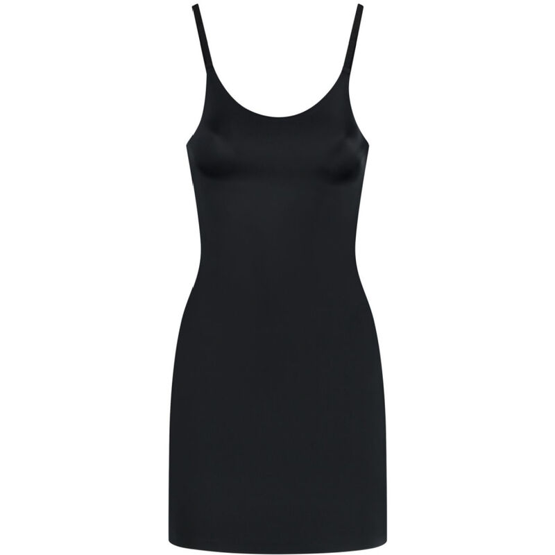 BYE-BRA - SINGLE VESTIDO INVISIBLE NEGRO TALLA XL - Imagen 4