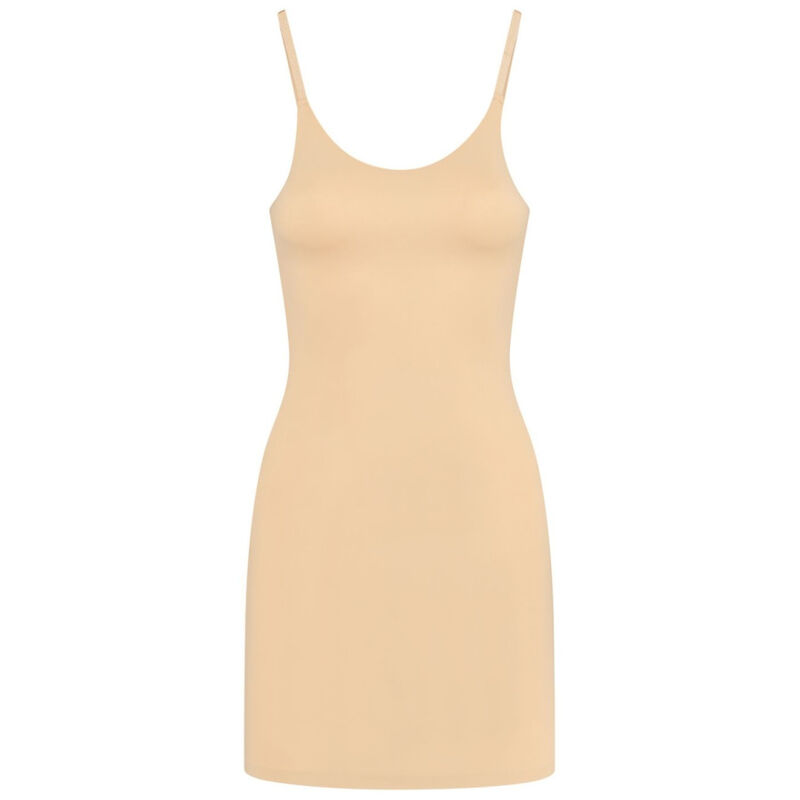 BYE-BRA - SINGLE VESTIDO INVISIBLE BEIGE TALLA S - Imagen 2