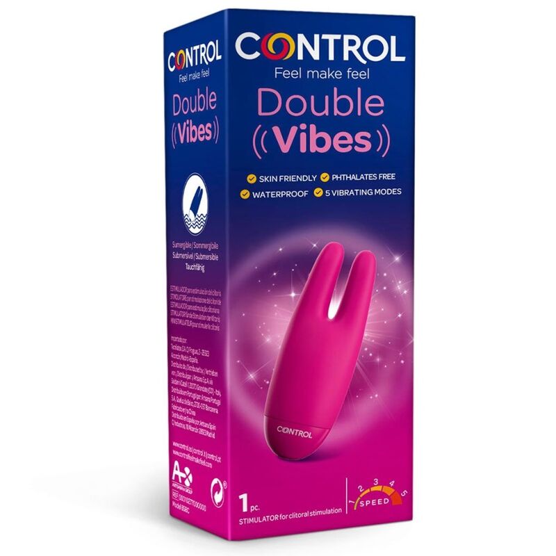 CONTROL - DOUBLE VIBES ESTIMULADOR - Imagen 3