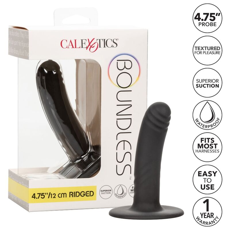 CALEXOTICS - BOUNDLESS DILDO 12 CM COMPATIBLE CON ARNÉS - Imagen 5