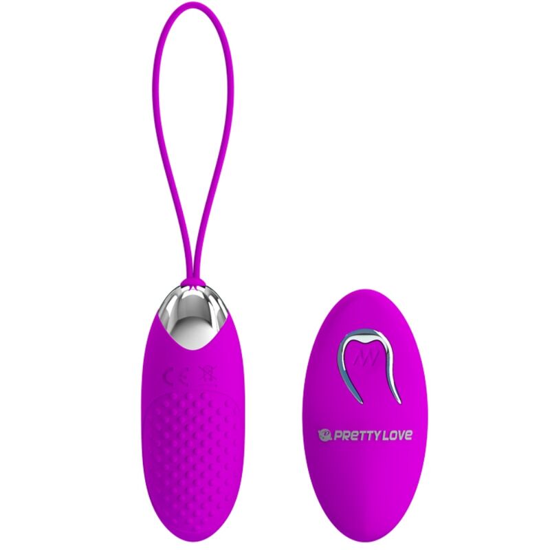 PRETTY LOVE - JOANNA HUEVO VIBRADOR CONTROL REMOTO 12 MODOS - Imagen 4