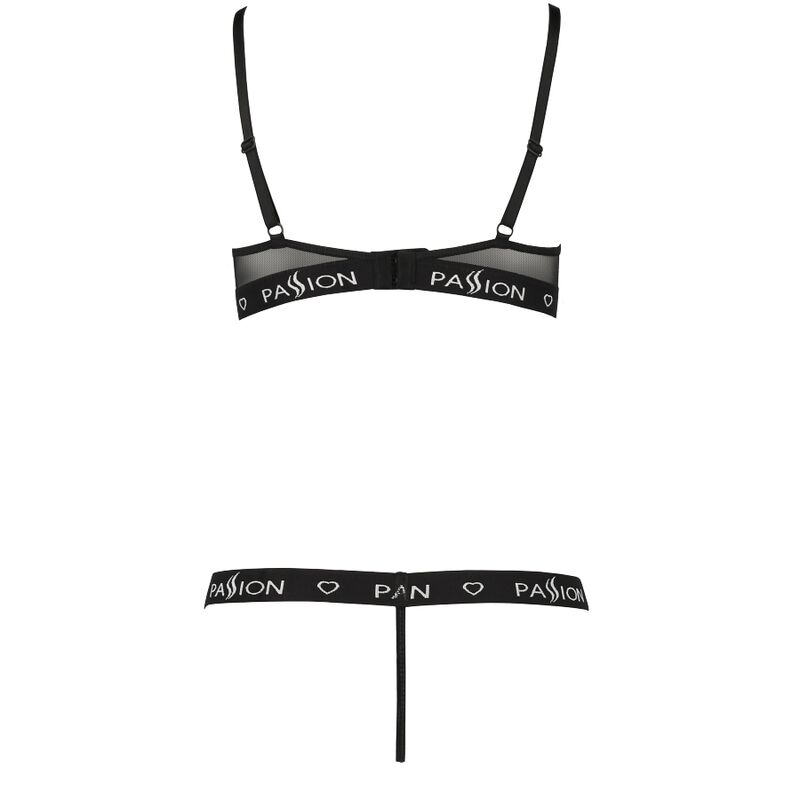 PASSION - KYOUKA SET DOS PIEZAS NEGRO S/M - Imagen 3