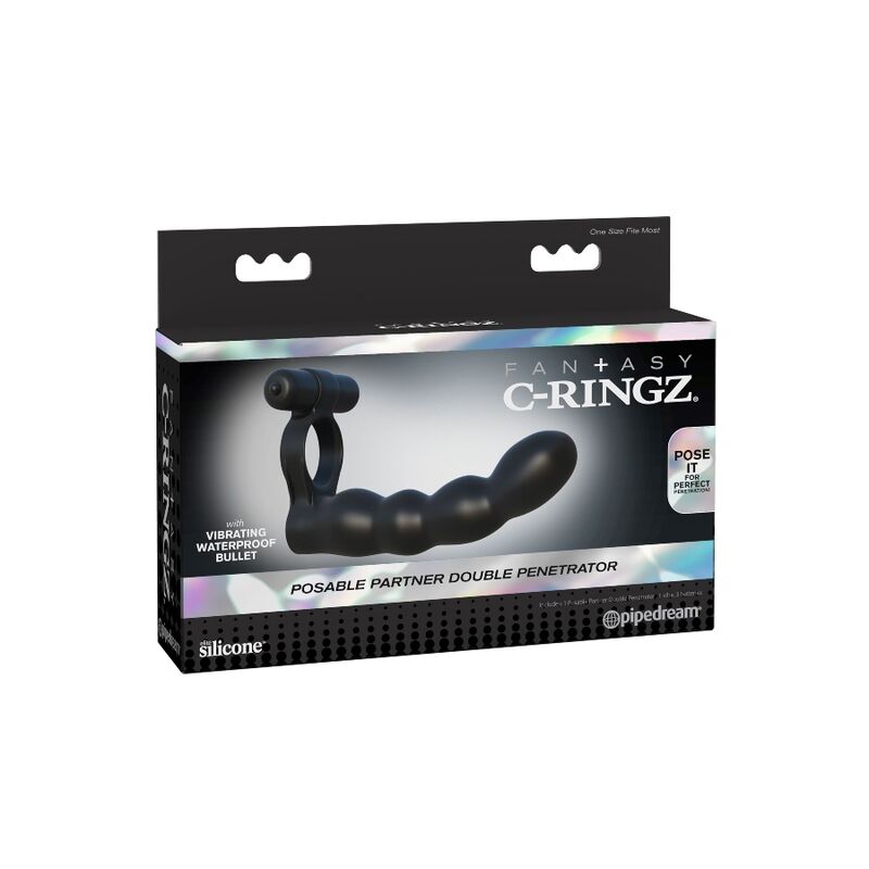 FANTASY C-RINGZ - ANILLO DOBLE PENETRACION POSABLE - Imagen 8