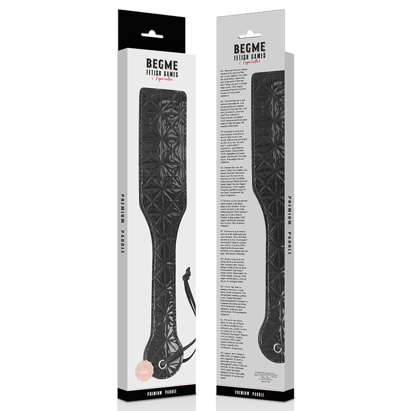 BEGME - BLACK EDITION PALA CUERO VEGANO - Imagen 3