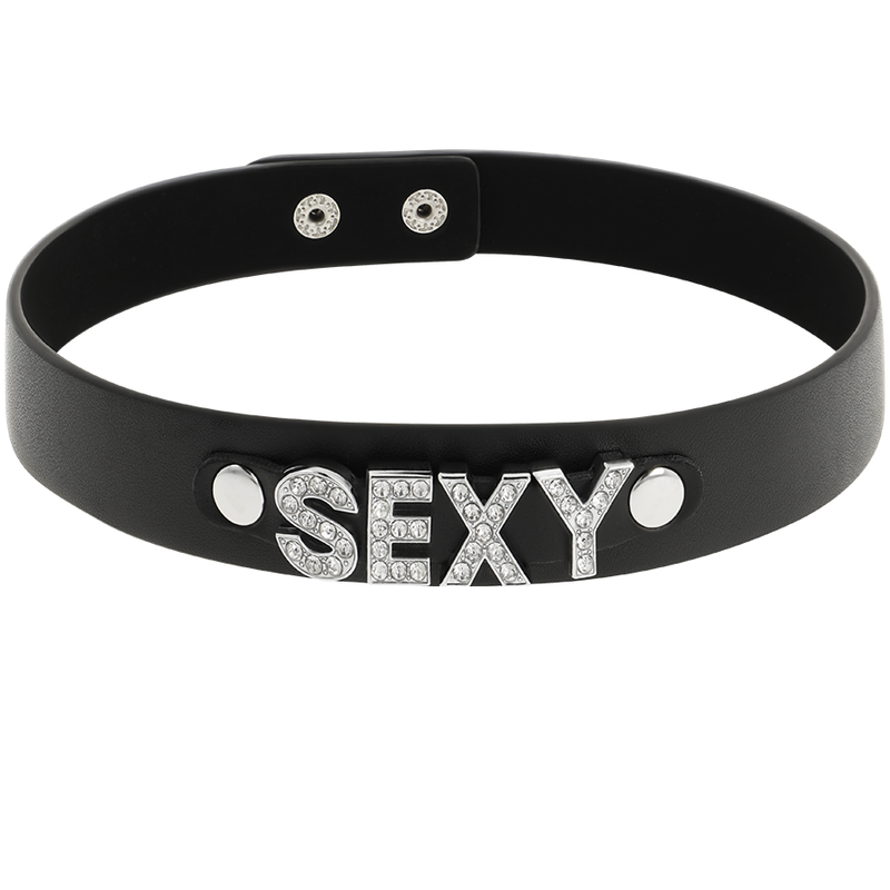 COQUETTE CHIC DESIRE - CHOKER CUERO VEGANO SEXY - Imagen 5