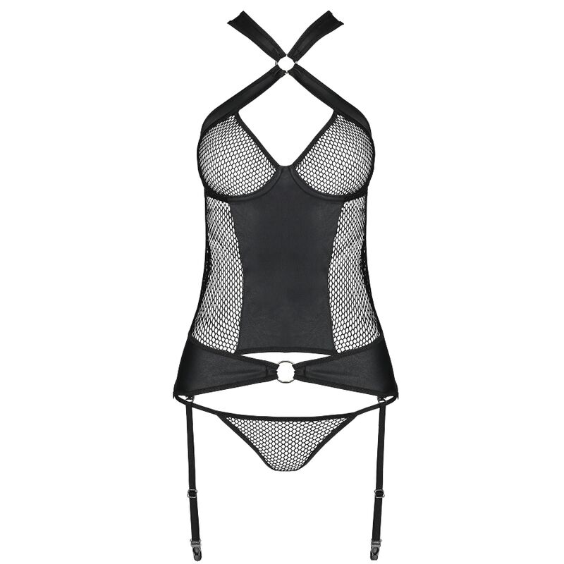PASSION - AMANDA CORSET CUERO ECOLOGICO S/M - Imagen 2
