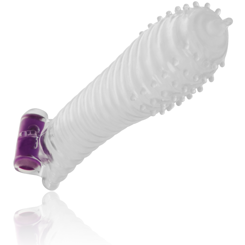OHMAMA - FUNDA TEXTURADA PENE CON BALA VIBRADORA - Imagen 2