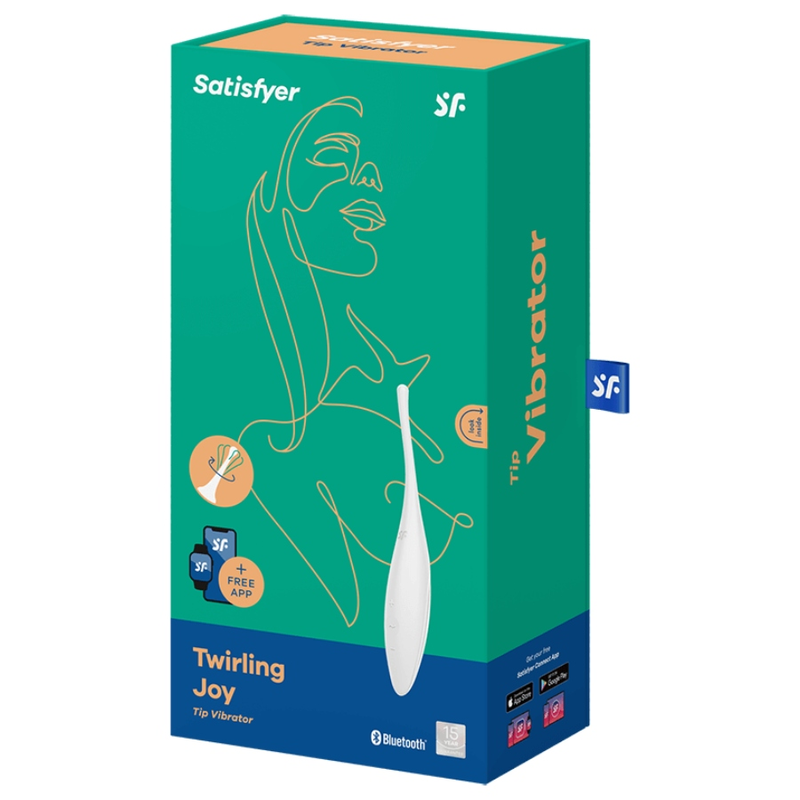 SATISFYER - TWIRLING JOY ESTIMULADOR CLITORIS BLANCO - Imagen 5