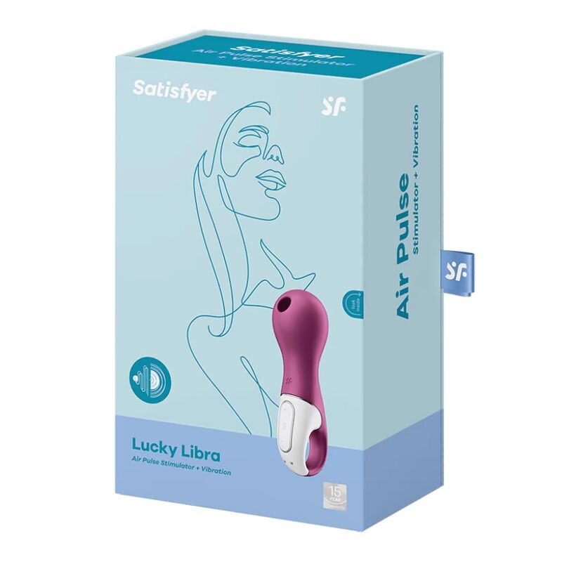 SATISFYER - LUCKY LIBRA SUCCIONADOR Y VIBRADOR - Imagen 2