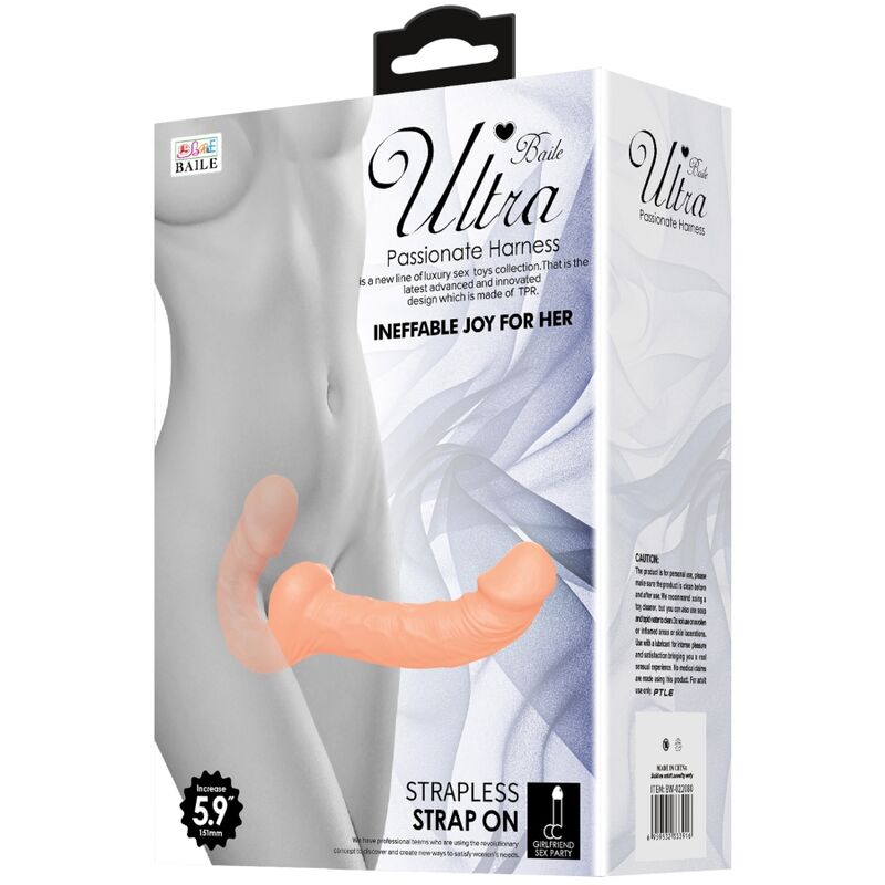 BAILE - ULTRA PASSIONATE HARNESS DILDO CON ARNÉS SIN SUJECIÓN - Imagen 2