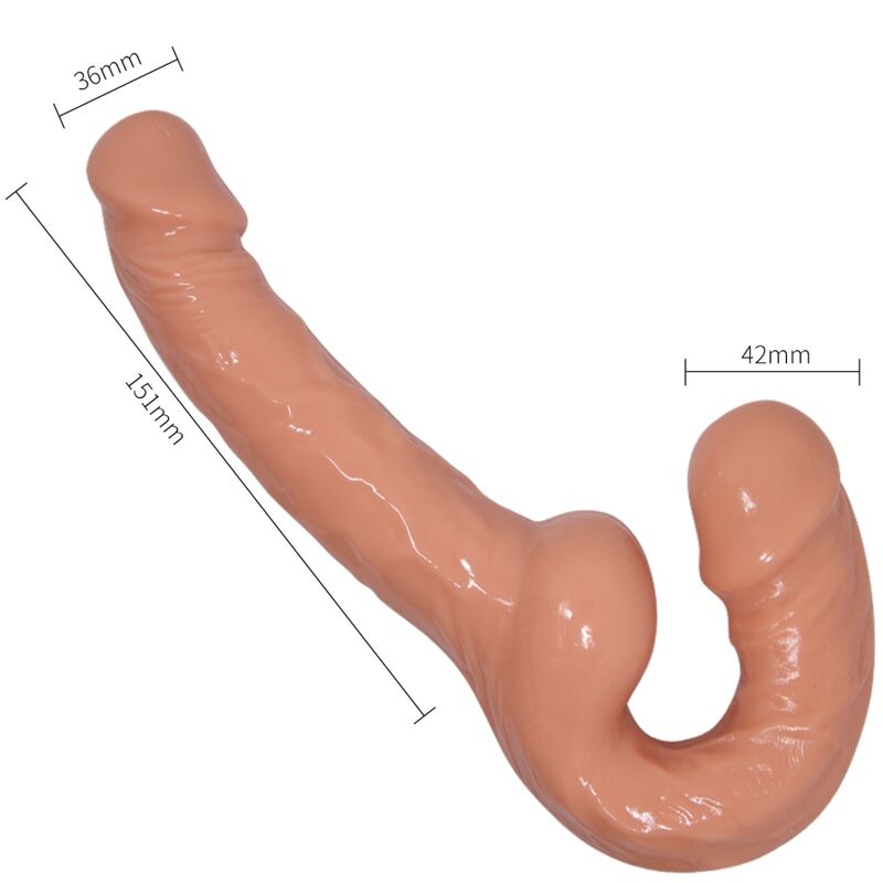 BAILE - ULTRA PASSIONATE HARNESS DILDO CON ARNÉS SIN SUJECIÓN - Imagen 3