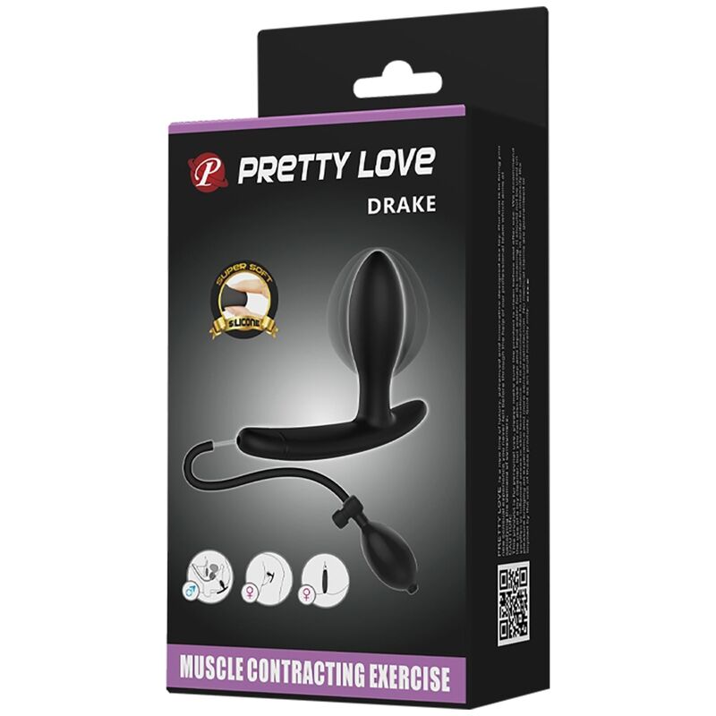 PRETTY LOVE - DRAKE PLUG ANAL INFLABLE - Imagen 3