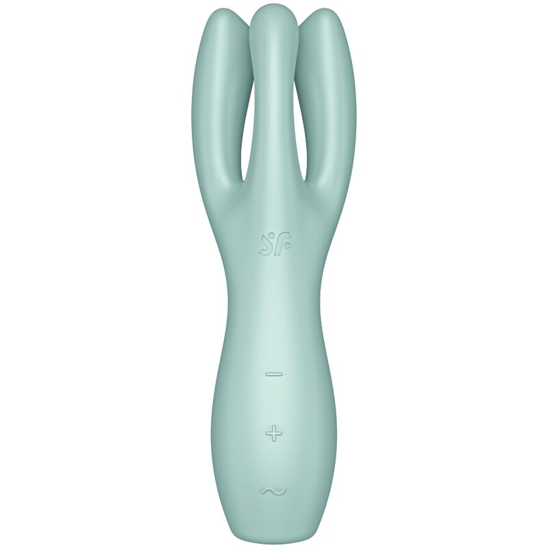 SATISFYER - THREESOME 3 VIBRADOR VERDE - Imagen 3