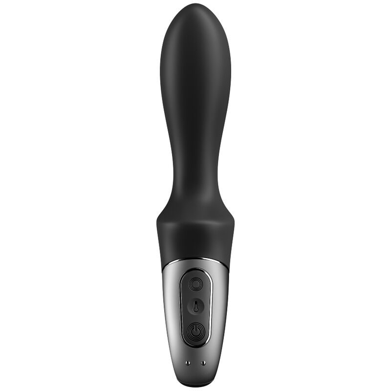 SATISFYER - HEAT CLIMAX VIBRADOR ANAL APP NEGRO - Imagen 4