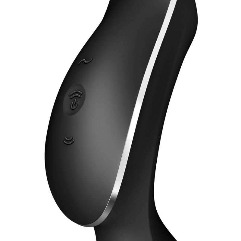 SATISFYER - CURVY TRINITY 2 ESTIMULADOR Y VIBRADOR NEGRO - Imagen 2