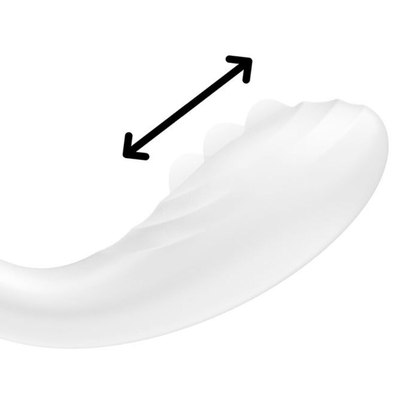 SATISFYER - RRROLLING PLEASURE VIBRADOR PUNTO G BLANCO - Imagen 5