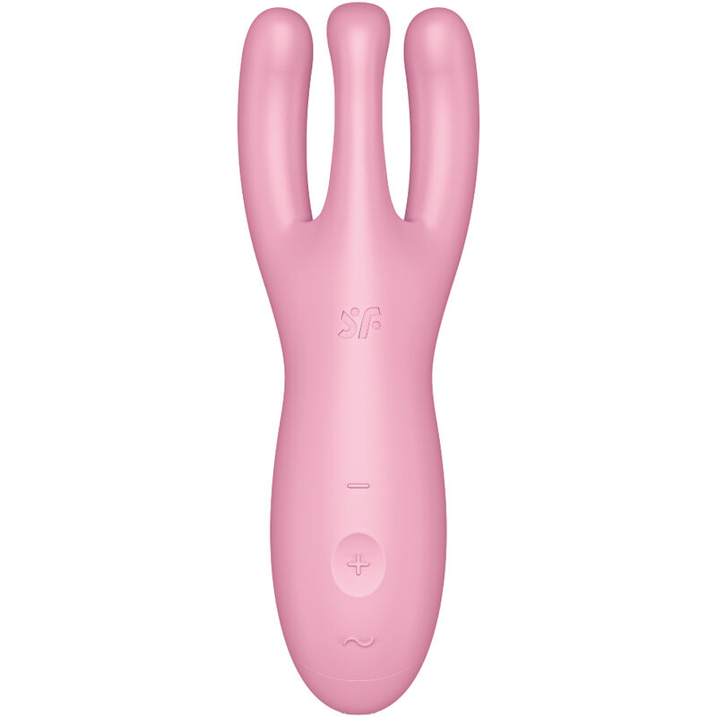 SATISFYER - THREESOME 4 VIBRADOR APP ROSA - Imagen 4