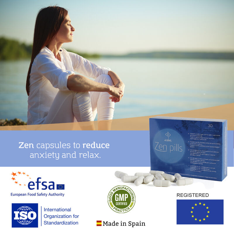 ZEN PILLS – COMPLEMENTO ALIMENTICIO PARA EL BIENESTAR Y LA RELAJACIÓN - Imagen 2