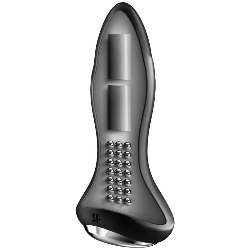 SATISFYER - ROTATOR PLUG 1+ PLUG VIBRADOR APP NEGRO - Imagen 2