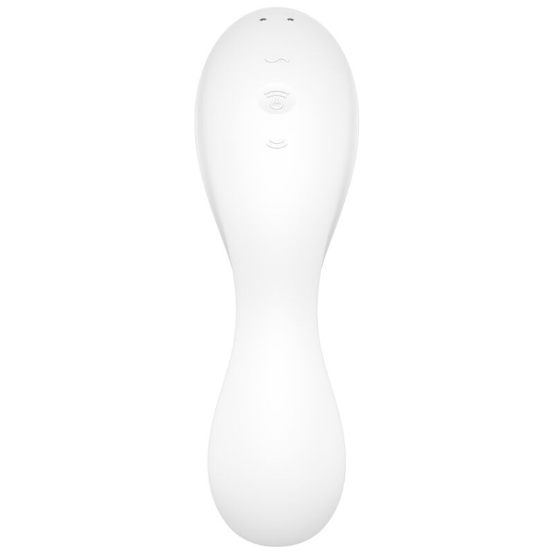 SATISFYER - CURVY TRINITY 5 ESTIMULADOR Y VIBRADOR APP BLANCO - Imagen 2