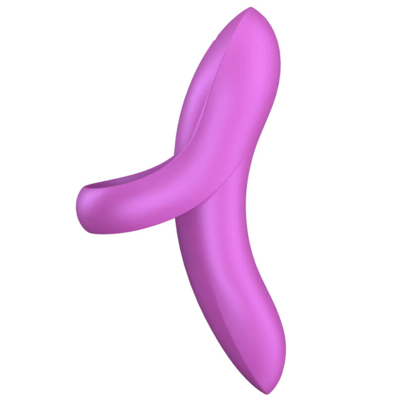 SATISFYER - BOLD LOVER DEDAL VIBRADOR ROSA - Imagen 4