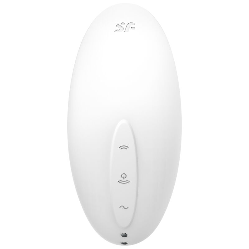 SATISFYER - VULVA LOVER 2 ESTIMULADOR Y VIBRADOR BLANCO - Imagen 3