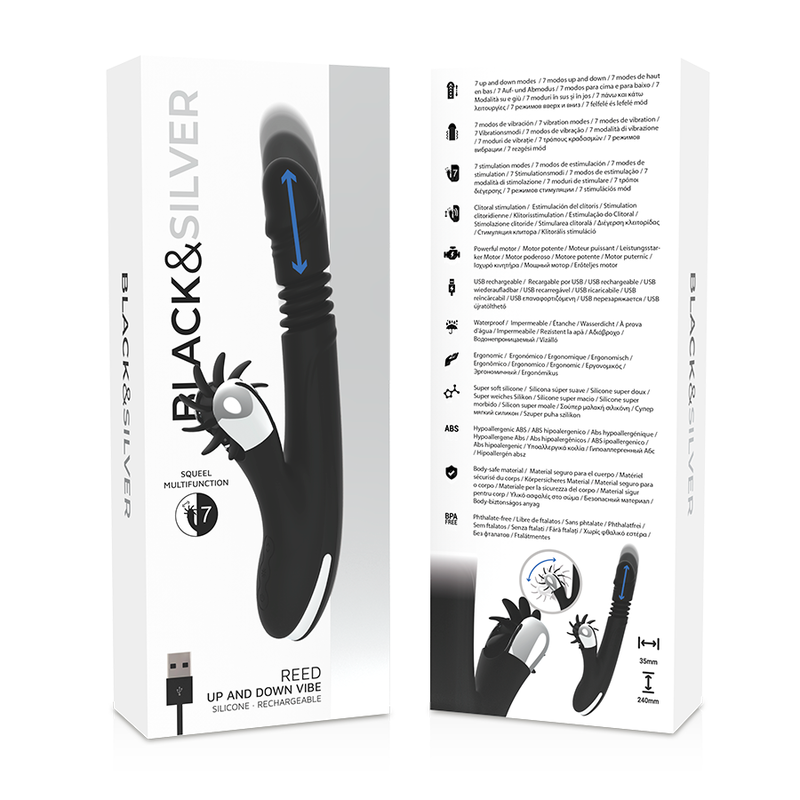 BLACK&SILVER - BUNNY REED UP & DOWN VIBE - Imagen 3