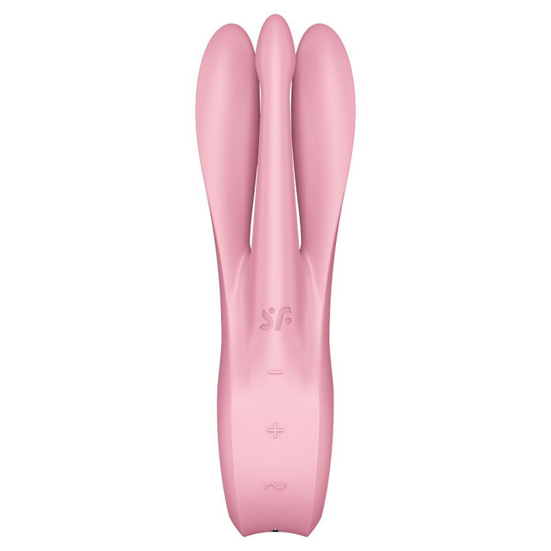 SATISFYER - THREESOME 1 VIBRADOR ROSA - Imagen 3