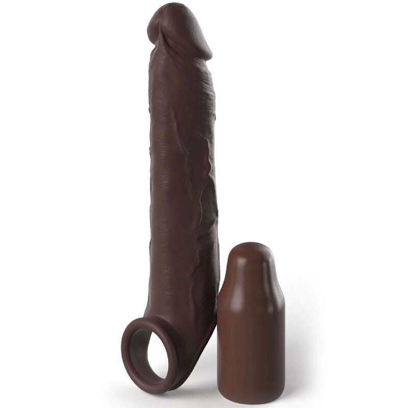 FANTASY X- TENSIONS - PIPEDREAMS EXTENSIÓN W STRAP 17,78 CM BROWN - Imagen 2
