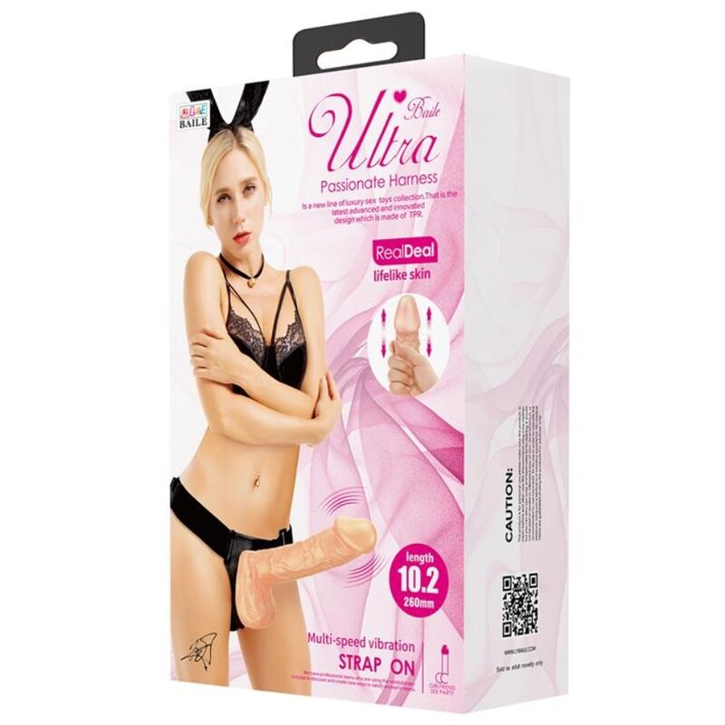 BAILE - ULTRA PASSIONATE HARNESS 26 CM NATURAL - Imagen 4