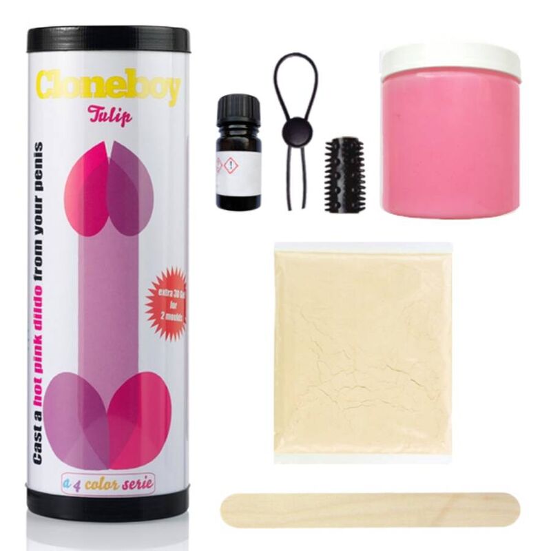 CLONEBOY - DILDO TULIP ROSA INTENSO - Imagen 2