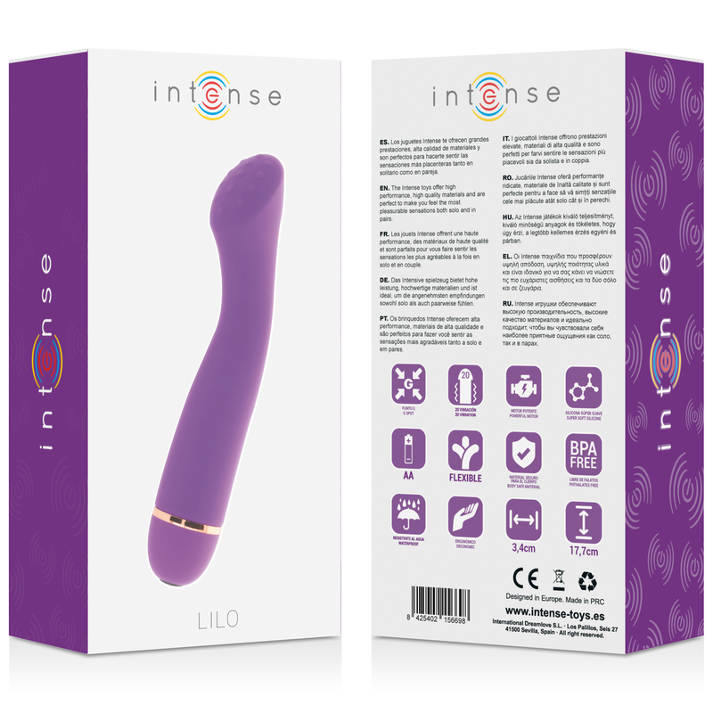 INTENSE - LILO 20 SPEEDS SILICONE LILA - Imagen 2