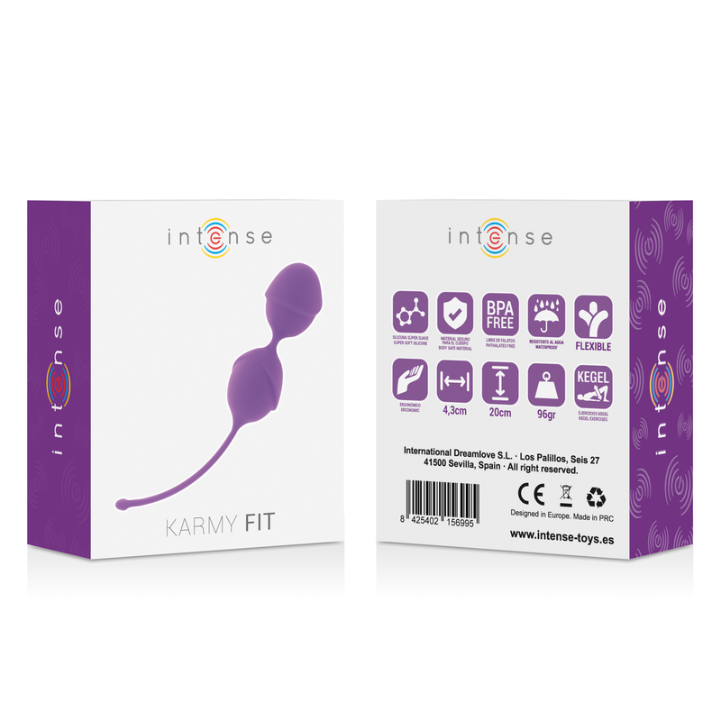 INTENSE - KARMY FIT KEGEL SILICONE LILA - Imagen 3