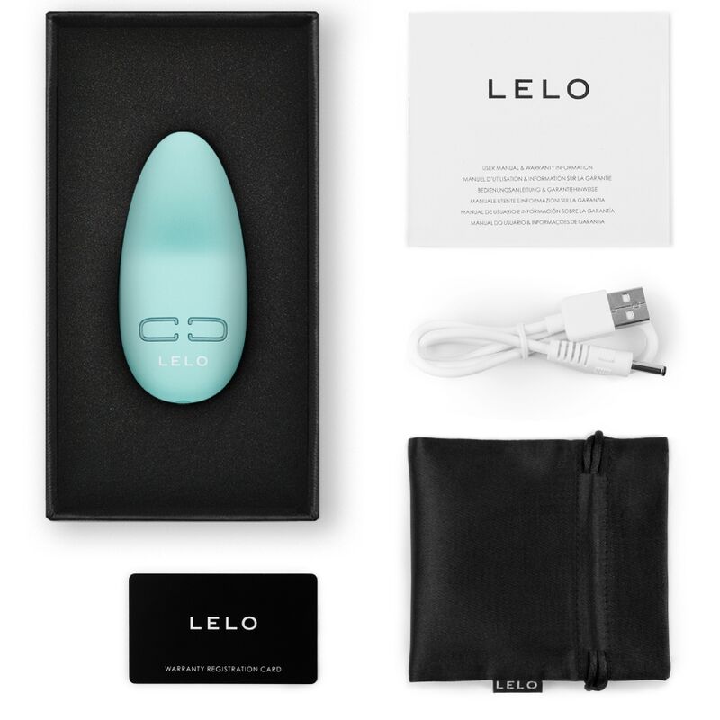 LELO - LILY 3 MASAJEADOR PERSONAL - VERDE AGUA - Imagen 2