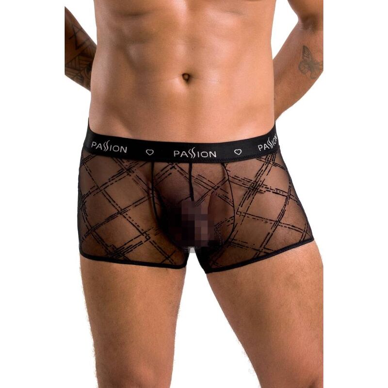 PASSION - 032 SHORT JAMES NEGRO S/M - Imagen 6