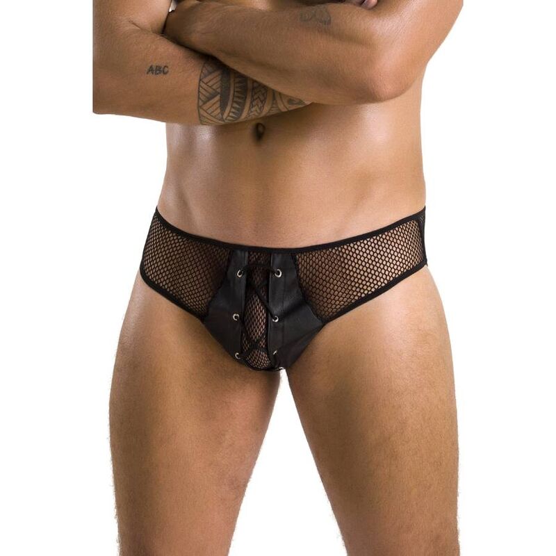 PASSION - 035 SLIP RICHARD NEGRO S/M - Imagen 2