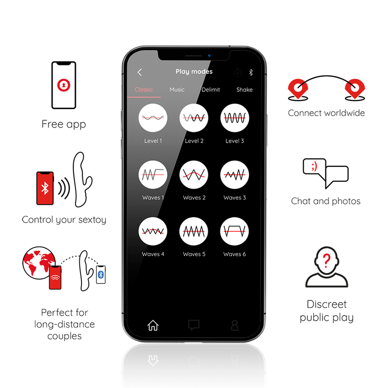 ONINDER - OSLO VIBRACIÓN & ROTACIÓN NEGRO - APP GRATUITA - Imagen 7