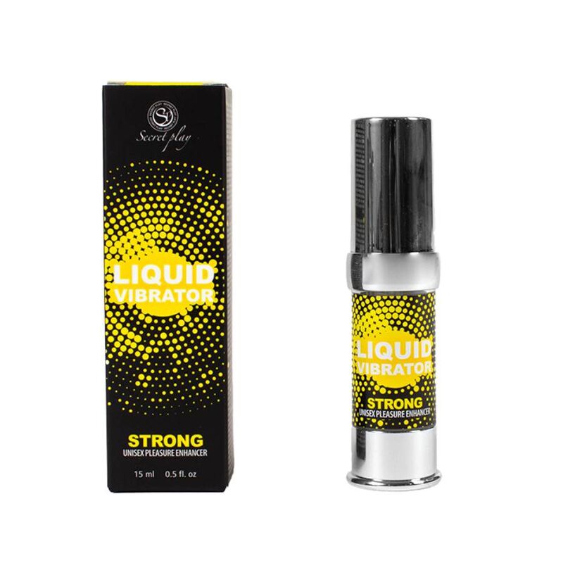 SECRETPLAY - VIBRADOR LÍQUIDO ESTIMULADOR UNISEX STRONG 15 ML - Imagen 4