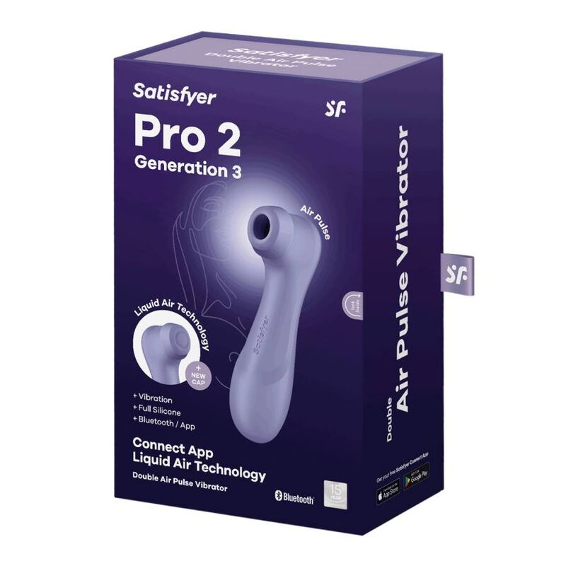 SATISFYER - PRO 2 GENERACIÓN 3 LILA BLUETOOTH & APP - Imagen 2