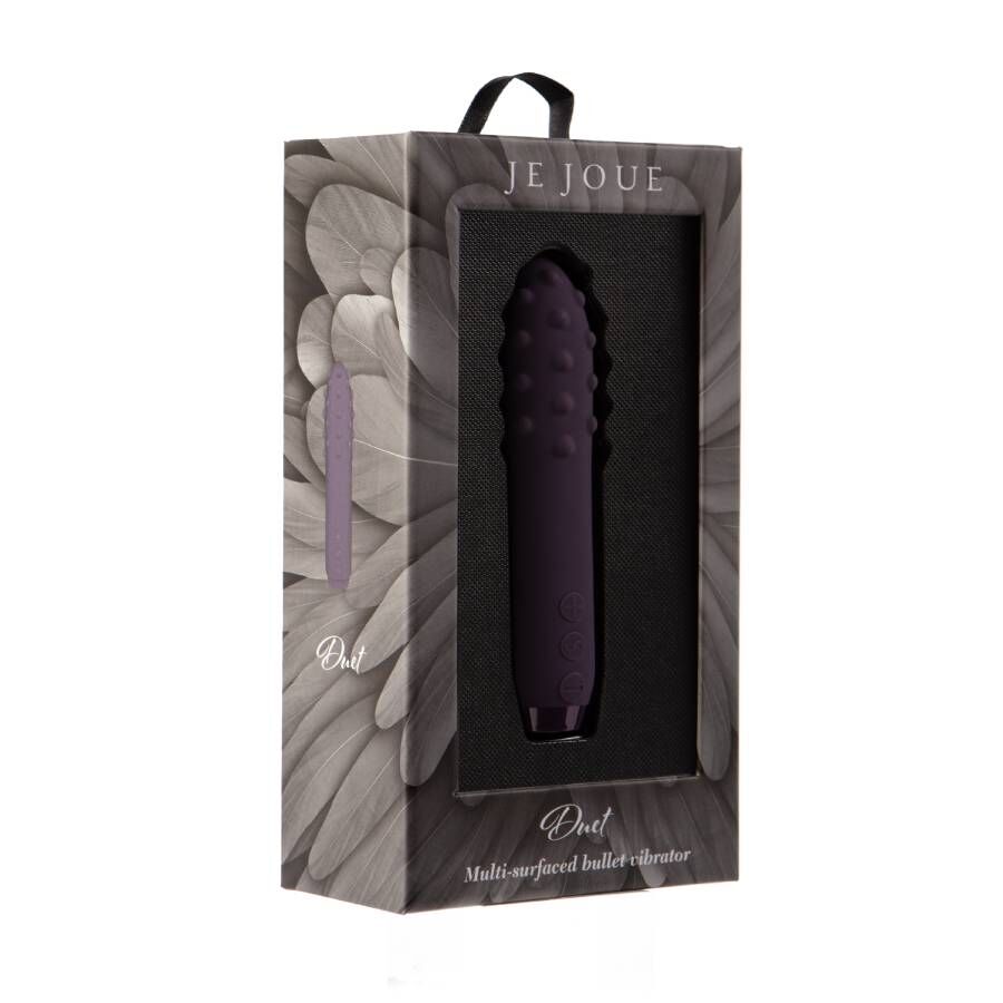 JE JOUE - DUET BALA VIBRADORA MORADO - Imagen 5