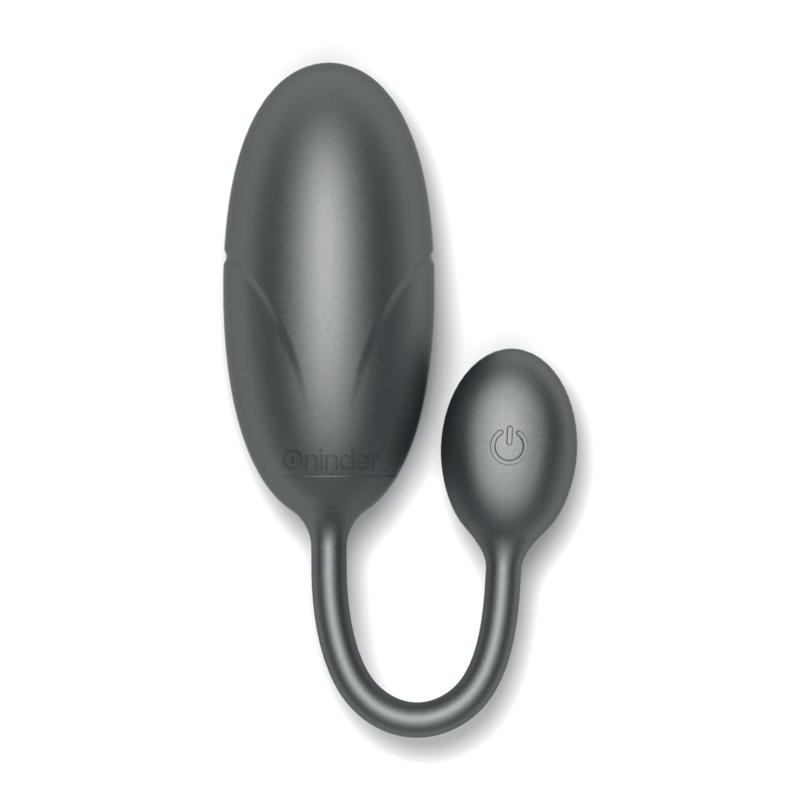 ONINDER - TOKYO HUEVO VIBRADOR NEGRO 7.5 X 3.2 CM - APP GRATUITA - Imagen 5
