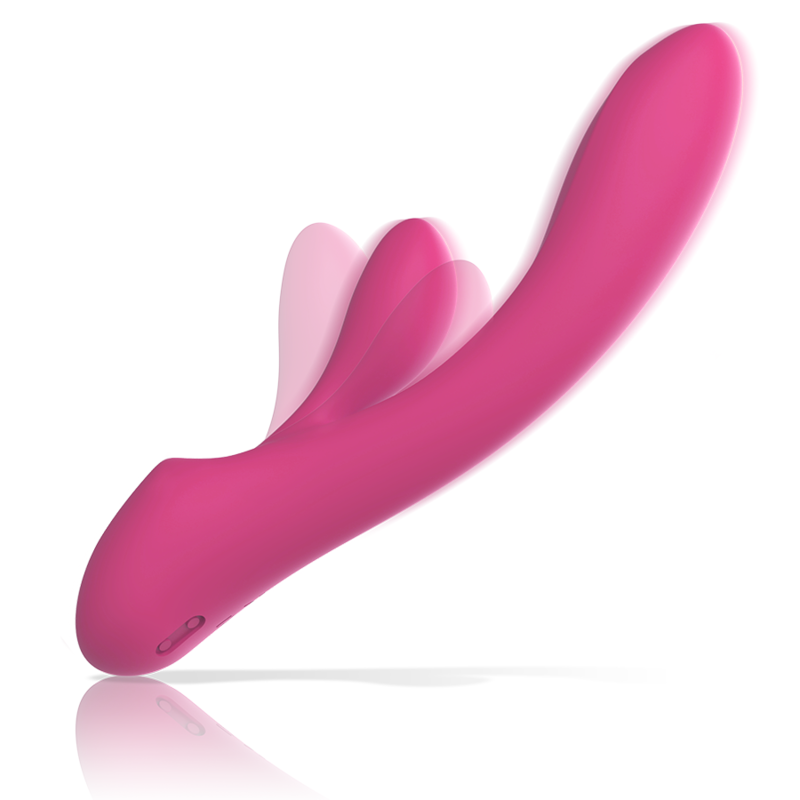 INTENSE - LUIGI VIBRADOR RABBIT SILICONA LIQUIDA ROSA - Imagen 4
