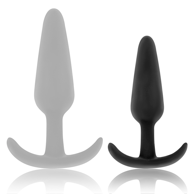 BLACK&SILVER - HANSEL PLUG ANAL SILICONA CON ASA PEQUEÑO - Imagen 3